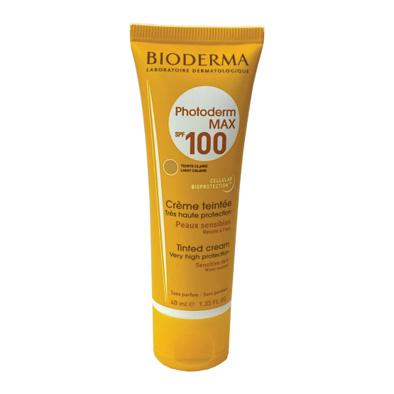 کرم ضد آفتاب فتودرم مکس SPF100 بژ روشن بایودرما 